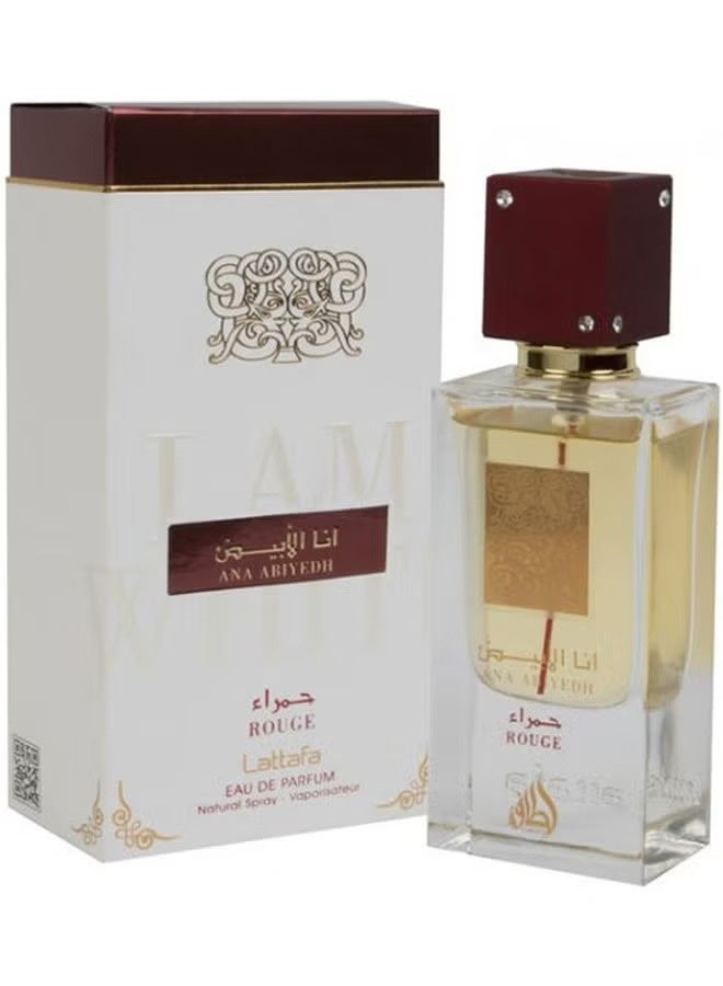 ANA ABIYEDH Hamra By Lattafa For Women - Eau De Parfum 60ml