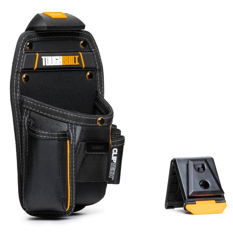 ToughBuilt ClipTech Series â€“ G.P. Pouch with Knife Pocket, Tool Pouch with Durable Fabric for Jobsite Organization (TBL-CT-426) - Image 1
