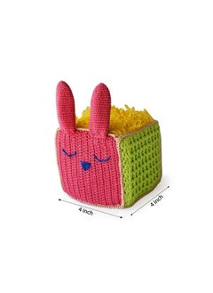 Shumee Shumee Sensory Crochet Cube for Babies (0-2 Years) | 100% Organic Cotton Knitted | Multifunction Sensory Toy | Imaginative Plush Toy | Educational & Learning Baby Toys  - Image 3