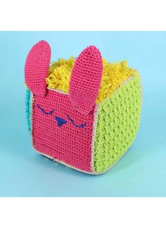 Shumee Shumee Sensory Crochet Cube for Babies (0-2 Years) | 100% Organic Cotton Knitted | Multifunction Sensory Toy | Imaginative Plush Toy | Educational & Learning Baby Toys  - Image 4