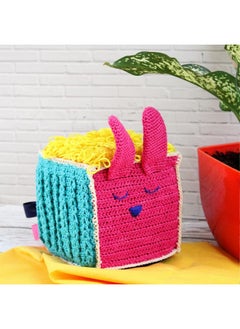 Shumee Shumee Sensory Crochet Cube for Babies (0-2 Years) | 100% Organic Cotton Knitted | Multifunction Sensory Toy | Imaginative Plush Toy | Educational & Learning Baby Toys  - Image 2