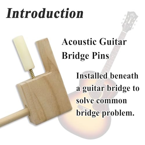 Zeiboat AN3694 Acoustic Guitar Bridge Pins - Work to Enhance the Volume and Tone of Guitar - Image 4
