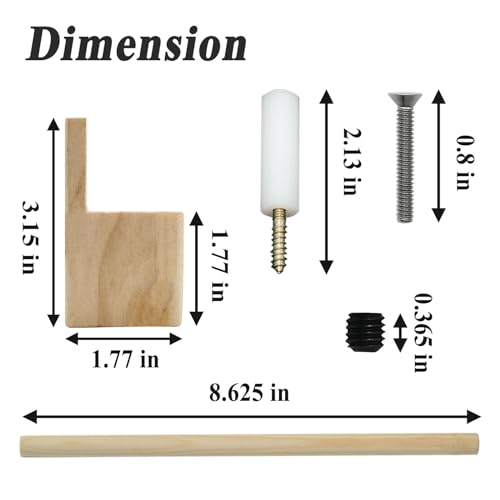 Zeiboat AN3694 Acoustic Guitar Bridge Pins - Work to Enhance the Volume and Tone of Guitar - Image 2