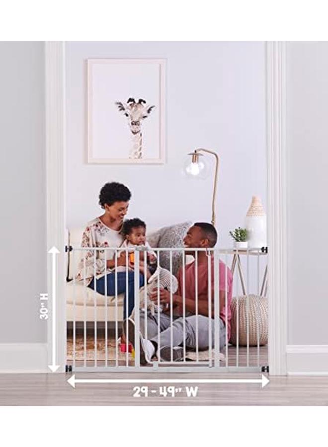 Regalo Easy Open 47 Inch Super Wide Walk Thru Baby Gate 4 To 36 Months - Image 3