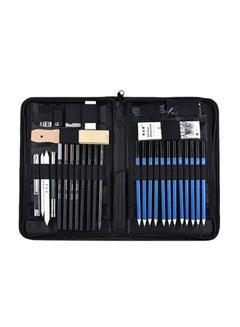 تسوق Arabest و40-Piece Professional Sketching Drawing Pencil Kit Blue ...
