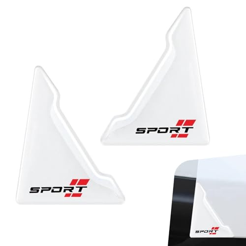 Hugwits 2 PCS Car Door Edge Guards Sport Style Anti Scratch Car Door Corner Protector Strip RightAngle Auto Front Rear Doors Corner Cover Decor Trim Universal for Most Cars - Image 1