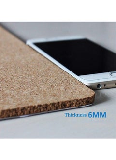 LENND Cork Board, 30cm x 26cm, Corkboard, Wall Bulletin Boards With 35 Multi-Color Push Pins, Natural, 8 Pack  - Image 5
