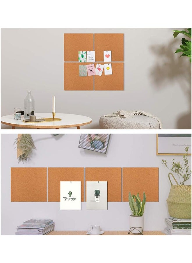 Cork Board, 30cm x 26cm, Corkboard, Wall Bulletin Boards With 35 Multi-Color Push Pins, Natural, 8 Pack - pzsku/Z96FA6568AF00E405E000Z/45/_/1719391042/458b49e7-c610-4feb-bea6-6483adf512f7