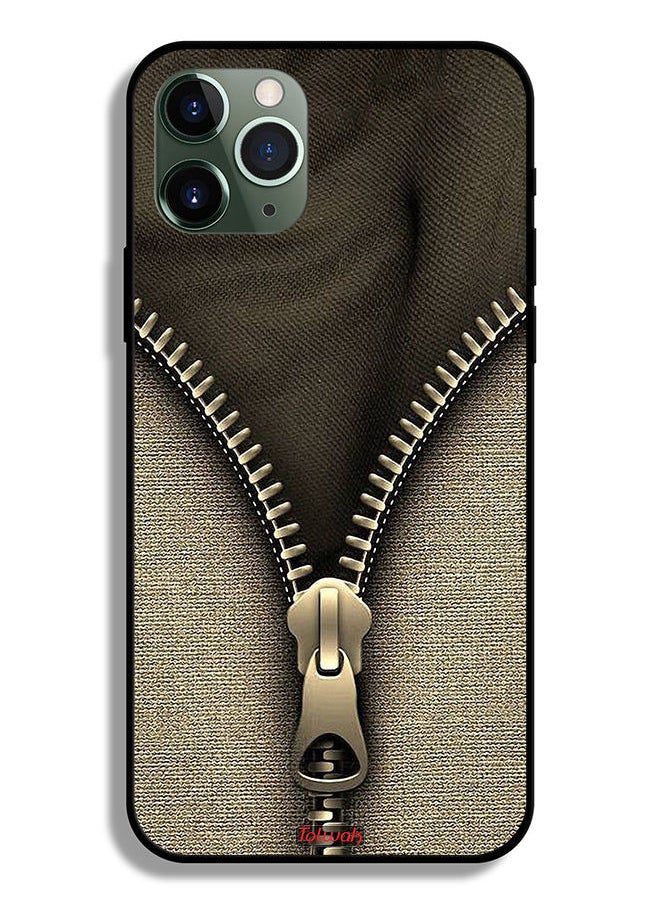 Tolwak Apple iPhone 11 Pro Max Protective Case Zip Pattern  - Image 2