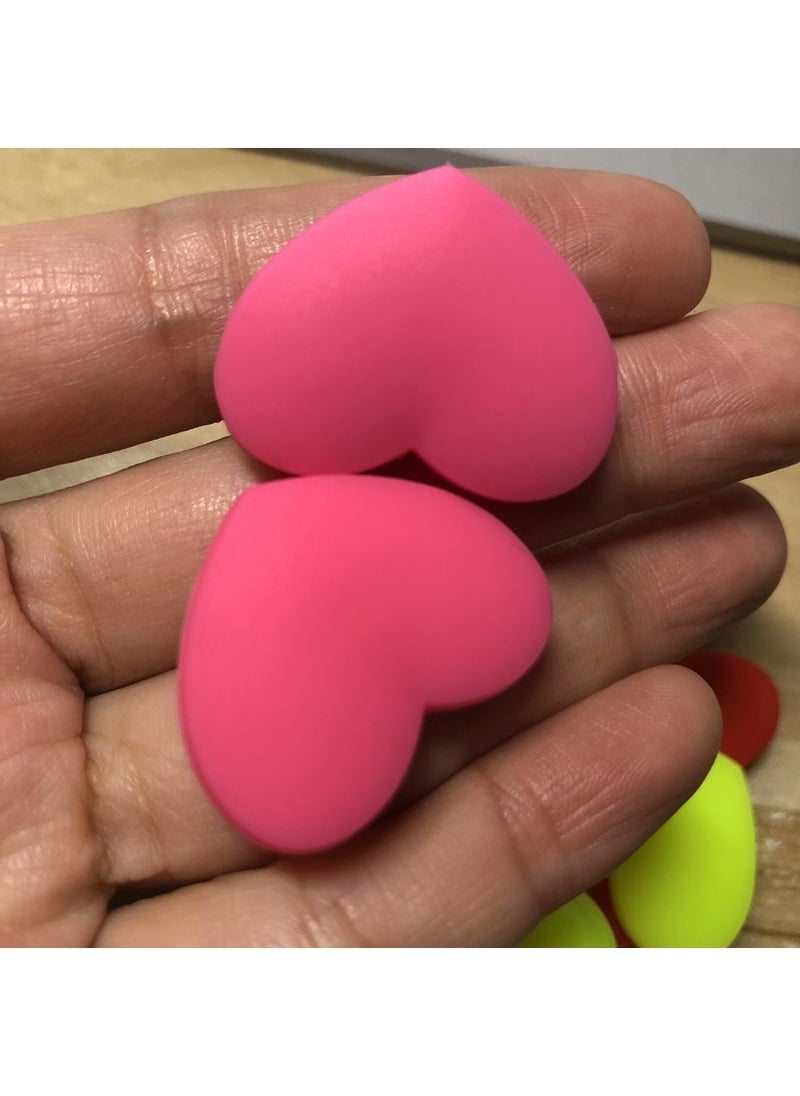 Generic Silicone Tennis Squash Racket Dampener Powder Heart