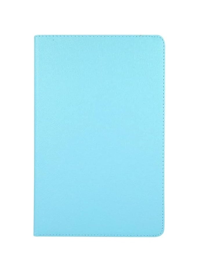 Compatible with Huawei MatePad Pro 12.2 inch 2024 Tablet PU Leather Cover Sleep Wake Function 360 Rotating Stand Protective Shell For MatePad Pro 12.2'' (Sky Blue)