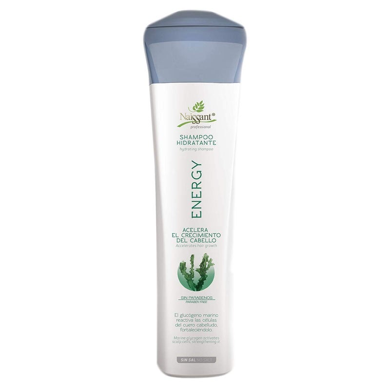 Naissant Energy Treatment Shampoo Hair Growth Accelerator Strengthener for Color Treated Natural Hair Enriched with Marine Glycogen Natural Extracts to Prevent Hair Loss 101 Fl Oz