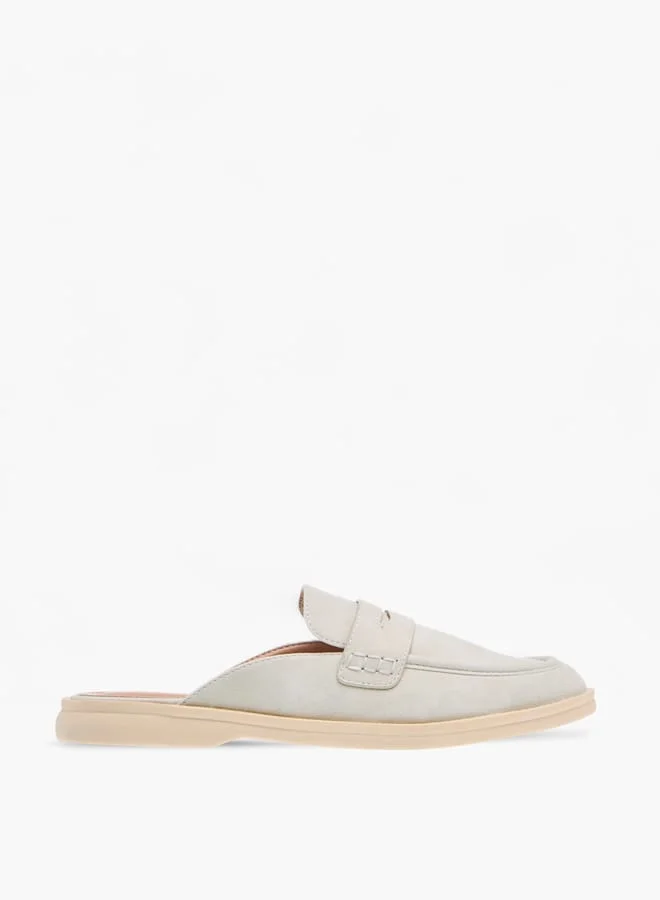 سيليست Womens Solid Slip-On Mules