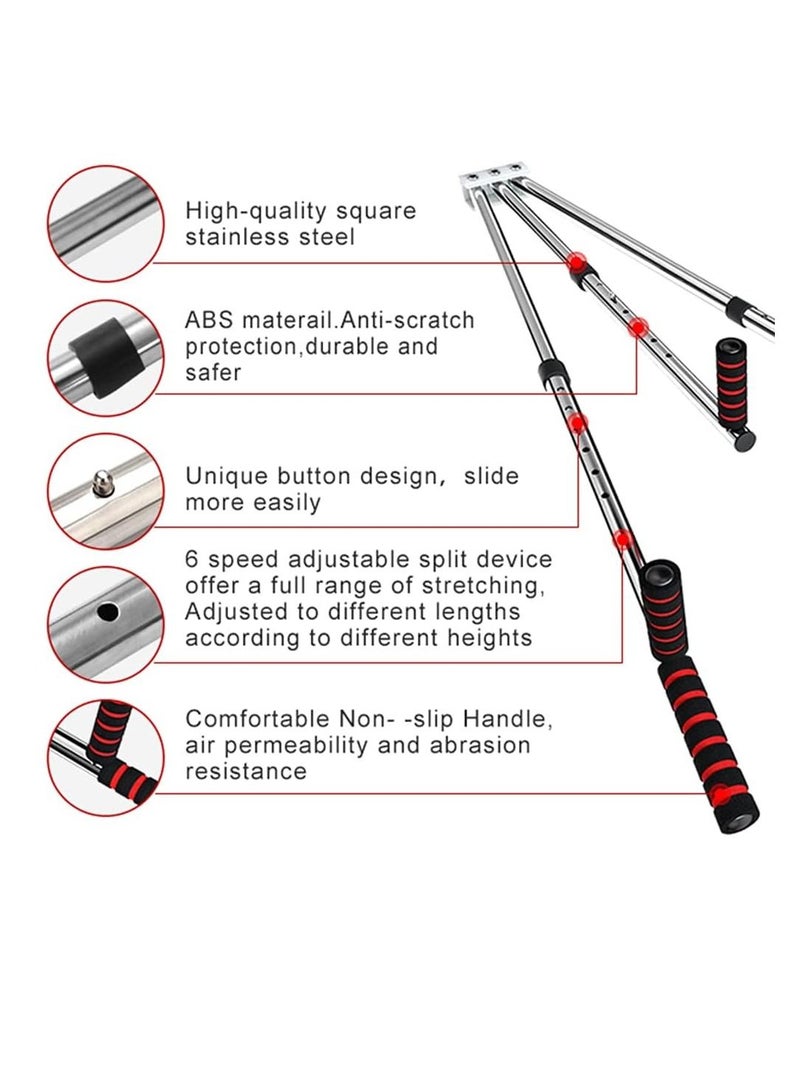 MIXDE 3 Bar Adjustable Leg Stretcher Split Trainer Machine Leg Split Stretching Machine - Increase Flexibility and Stretching - Equipment for Dance Yoga Martial Arts  MMA and Home Gym Exercise - Image 3