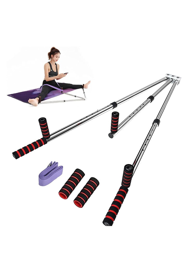 MIXDE 3 Bar Adjustable Leg Stretcher Split Trainer Machine Leg Split Stretching Machine - Increase Flexibility and Stretching - Equipment for Dance Yoga Martial Arts  MMA and Home Gym Exercise - Image 1
