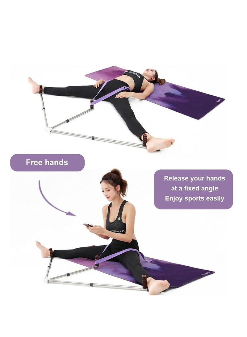 MIXDE 3 Bar Adjustable Leg Stretcher Split Trainer Machine Leg Split Stretching Machine - Increase Flexibility and Stretching - Equipment for Dance Yoga Martial Arts  MMA and Home Gym Exercise - Image 2