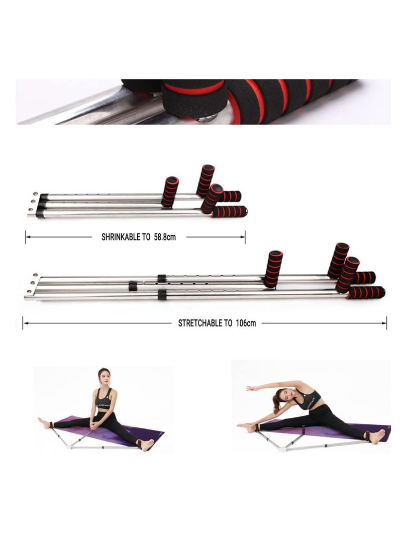 MIXDE 3 Bar Adjustable Leg Stretcher Split Trainer Machine Leg Split Stretching Machine - Increase Flexibility and Stretching - Equipment for Dance Yoga Martial Arts  MMA and Home Gym Exercise - Image 4