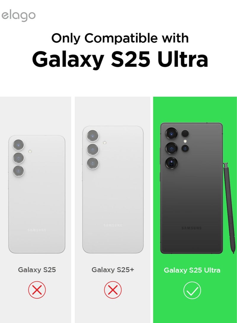 Elago Liquid Silicone for Samsung Galaxy S25 ULTRA Case Cover Full Body Screen Camera Protective, Shockproof, Slim, Anti-Scratch Soft Microfiber Lining - Jean Indigo - Image 2