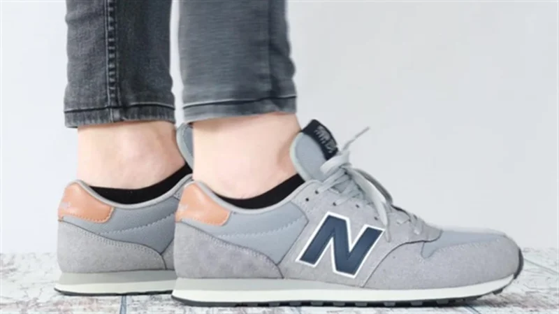 New Balance 500 Gray Navy Men's Casual Sports Shoes GM500TSNV3