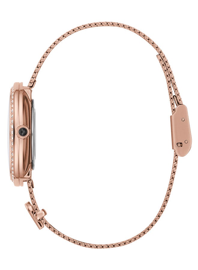 Furla Furla Watches Women's Quartz Dress Watch with Stainless Steel Strap, Rose Gold, 14 (Model: WW00022003L3), Rose Gold - Image 2