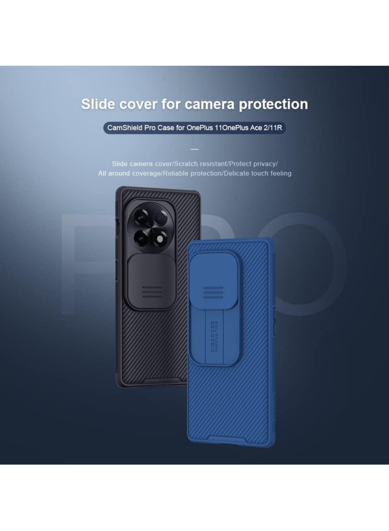 Nillkin CamShield Pro Series Cover Case Designed For OnePlus 11R - Blue - Image 4