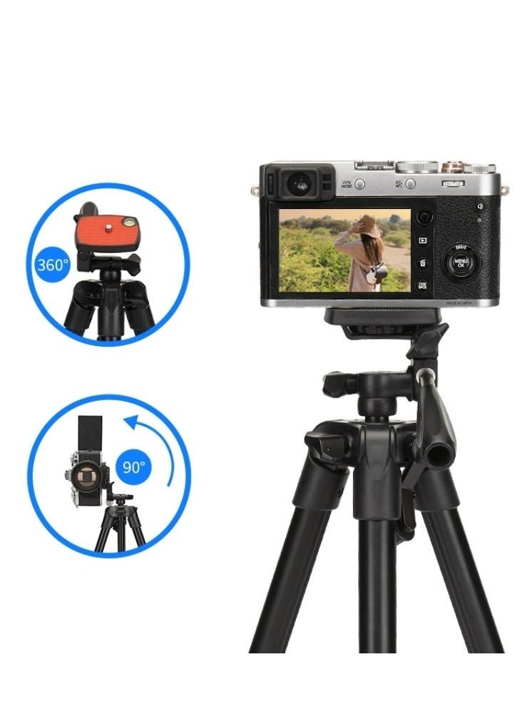 JMARY KP2205 Travel Tripod Mobile Phone Holder Telescopic Camera Mount Tripod Stand - Image 5