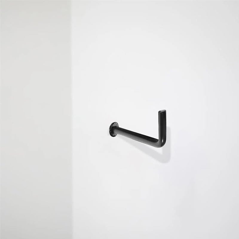 300 قطعة من البراغي الخطافية السوداء على شكل حرف L، زاوية قائمة، ذاتية التنصيب، أجهزة تثبيت للتثبيت والتعليق - Image 4