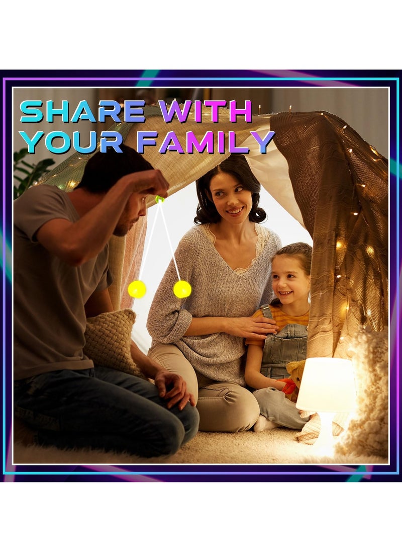 6Pcs Lato Swinging Ball Toys, Fun Clackers for Kids, Perfect for Balance Training and Party Favors! - Image 5