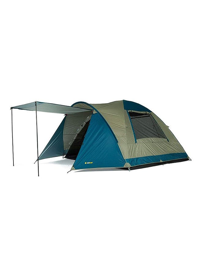 OZTrail Tasman 6v Dome Tent 6 Person , Premium Family Tent: Quick Setup, Compact Carry, Front Vestibule, Large D Doors, and More - Image 1