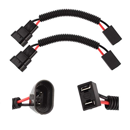 TOMALL موصل محول الأسلاك لتحديث الإضاءة TOMALL 9005 9006 إلى H7 بطول 12 سم (5 بوصة) - Image 1