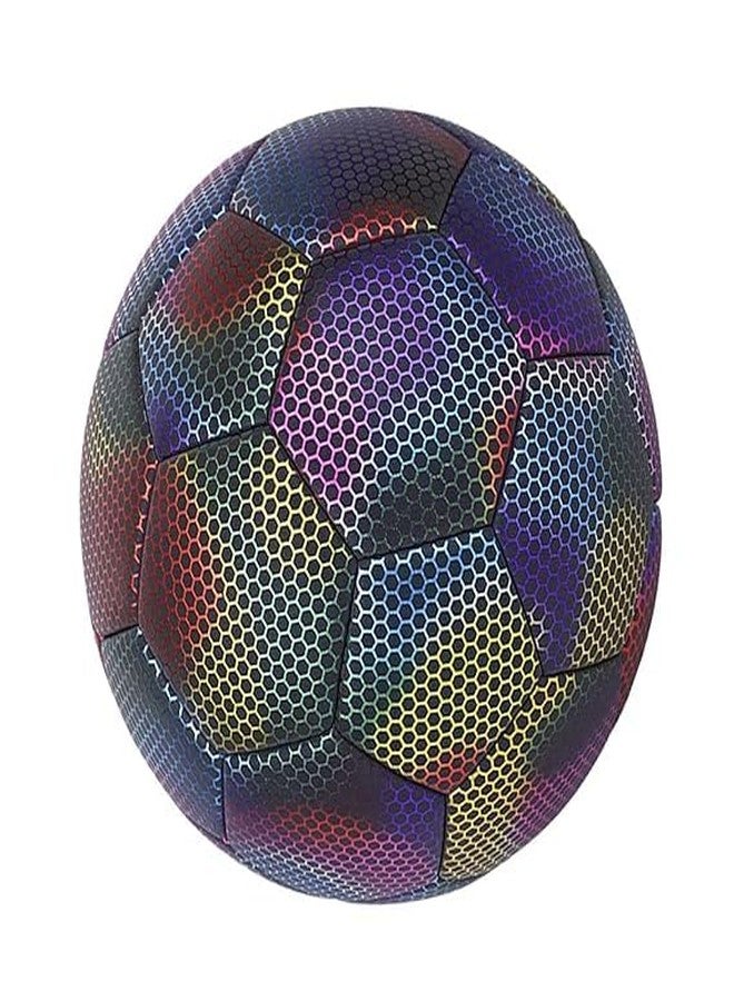 Nema NM Nema Luminous Reflective Outdoor Soccer Glow in Dark Ball - Multi - Size 4 - Image 2