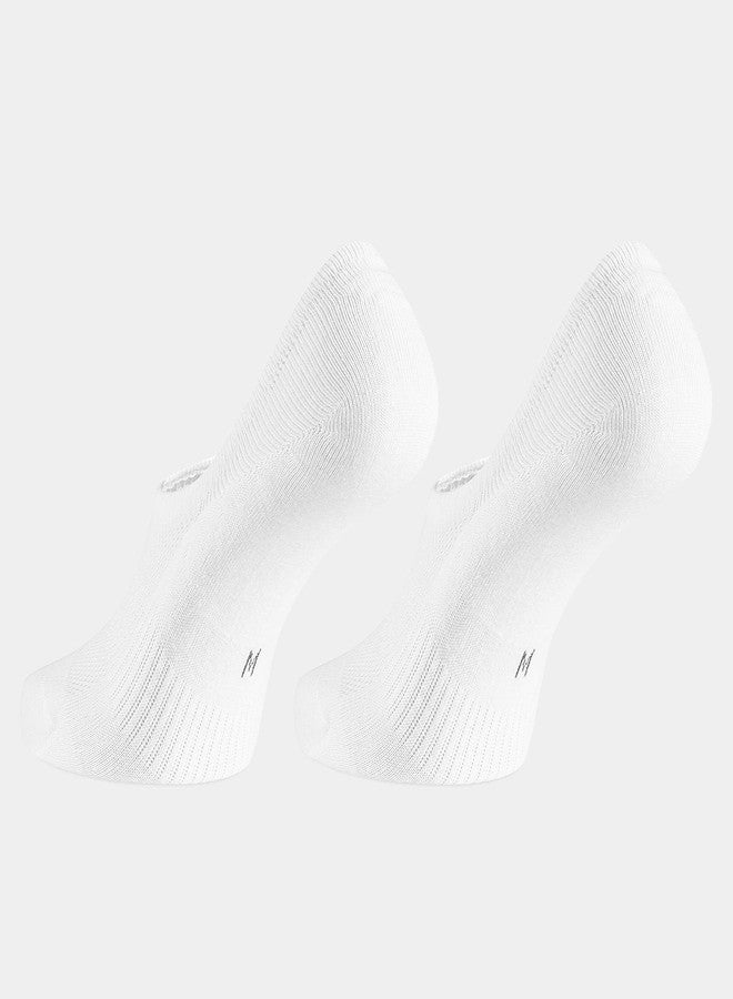 WANDER No Show Socks Mens 7 Pairs Cotton Thin Non Slip Low Cut Mens Invisible Casual Socks (7white, Size 9-11) - Image 5