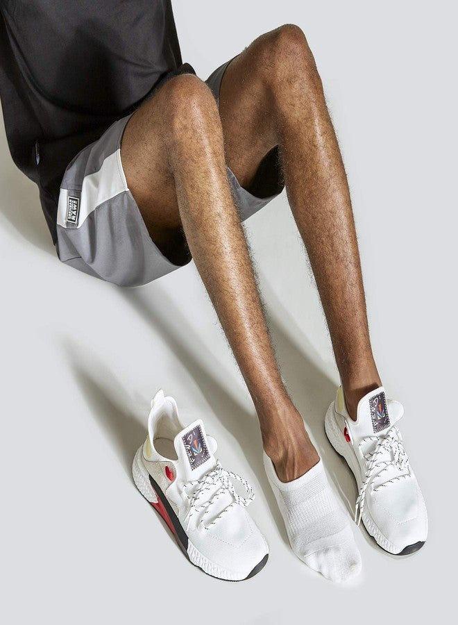 WANDER No Show Socks Mens 7 Pairs Cotton Thin Non Slip Low Cut Mens Invisible Casual Socks (7white, Size 9-11) - Image 2