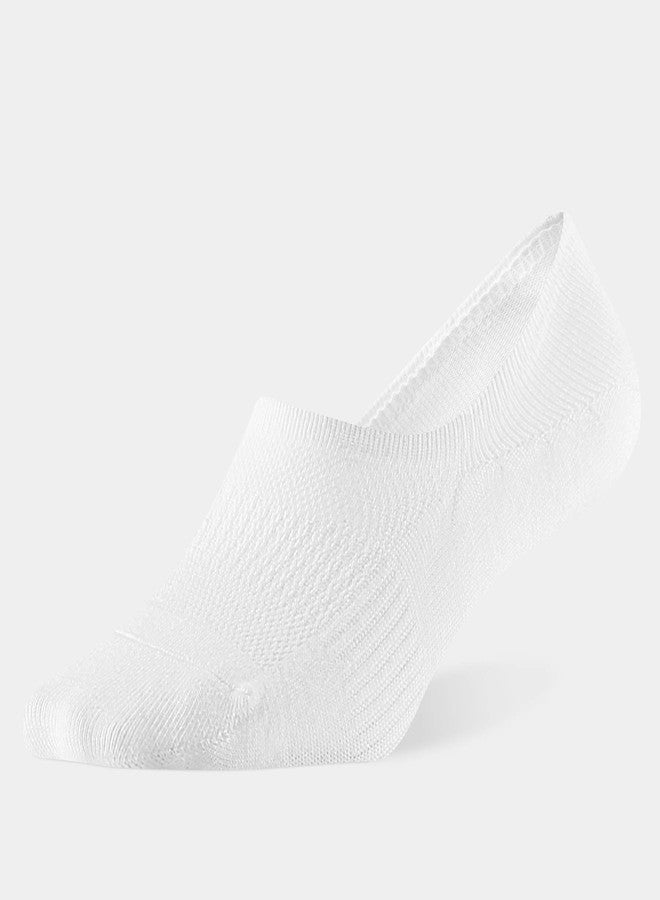 WANDER No Show Socks Mens 7 Pairs Cotton Thin Non Slip Low Cut Mens Invisible Casual Socks (7white, Size 9-11) - Image 3