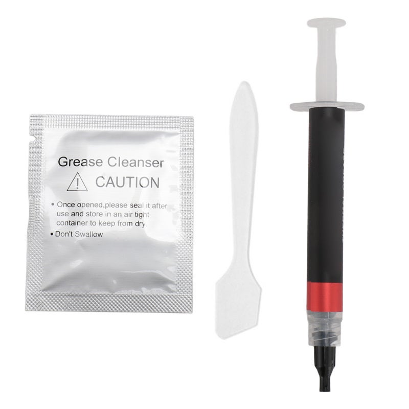 COOLMOON Thermal Paste 12.8 W/m.k Metal-Free Non-Conductive Heatsink Cooling Grease - Easy Application for CPU and VGA Cards - Image 1