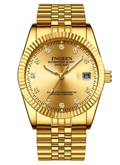 FNGEEN FNGEEN Women's Fashion Waterproof Quartz Watch Gold  - Image 1
