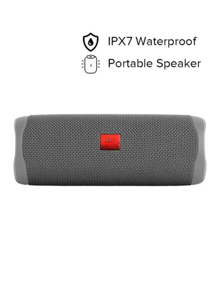 AROAQ Portable Grey Waterproof Speaker IPX7 Rated for Ultimate Protection - Image 2