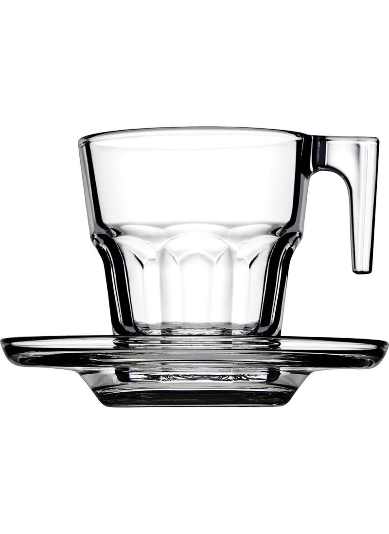 Paşabahçe Casablanca Espresso Filter Turkish Coffee Cup Set 12 Pieces  - Image 2