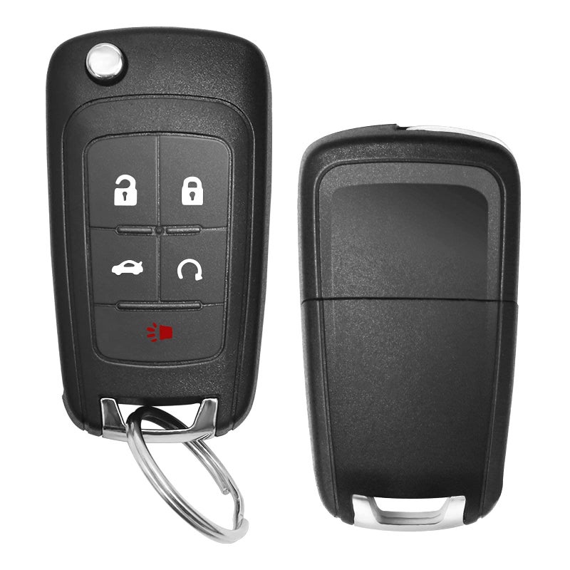 VOFONO Flip Chevy Key Fob Keyless Entry Remote Start Control Replacement Fits for Cruze/Camaro/Impala/Equinox/GMC Terrain/Buick Lacrosse 2010 2011 2012 2013 2014 2015 2016 2017 Replacement for OHT01060512 - Image 5