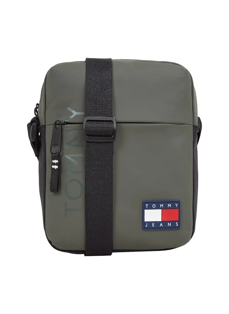 تومي جينز Logo Detailed Messenger Bag