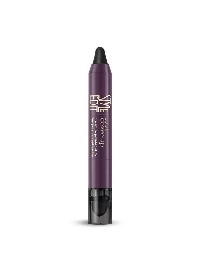 STYLE EDIT Root Cover Up Stick - Instant Root Concealer to Touch up And Cover Roots and Grays (Black) - Image 1