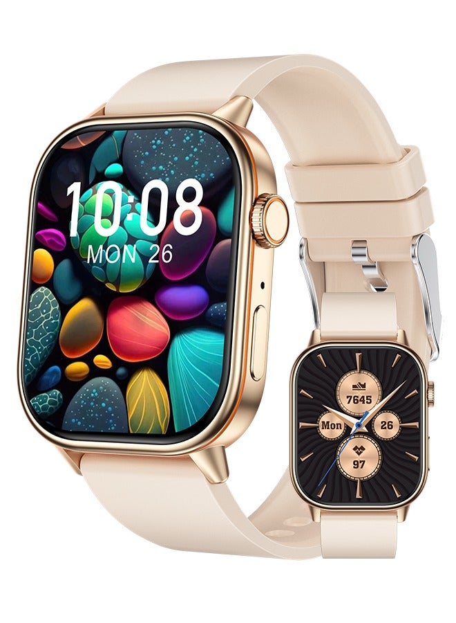 RollsTimi  Bluetooth Smartwatch, Smart Wearable Watch, Bluetooth 3.0 Chip, Two Buttons, 2.01 Full Screen Touch, TFT HD 240*296 Resolution, Long Standby, RT QX17 - Image 1