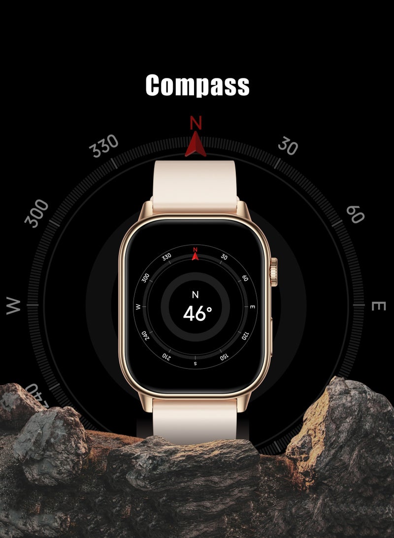 RollsTimi  Bluetooth Smartwatch, Smart Wearable Watch, Bluetooth 3.0 Chip, Two Buttons, 2.01 Full Screen Touch, TFT HD 240*296 Resolution, Long Standby, RT QX17 - Image 3