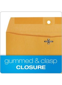 Quality Park Park Ridge Kraft Clasp Envelopes 10 X 13 Inches Box Of 100 (Qua43097)  - Image 3