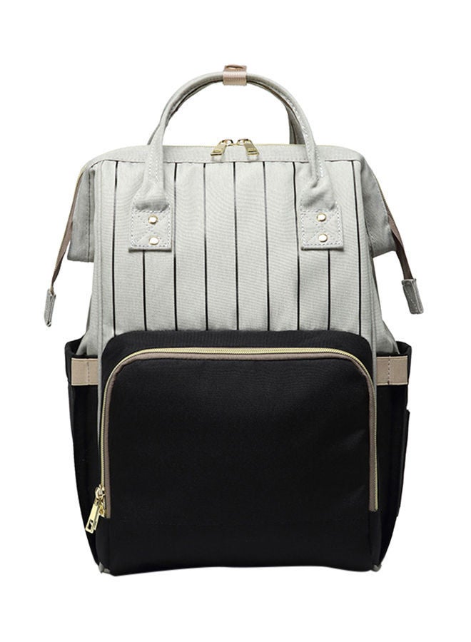 NIBEMINENT Solid Water-Proof Baby Diaper Bag Fdm-H00 Blue/Grey