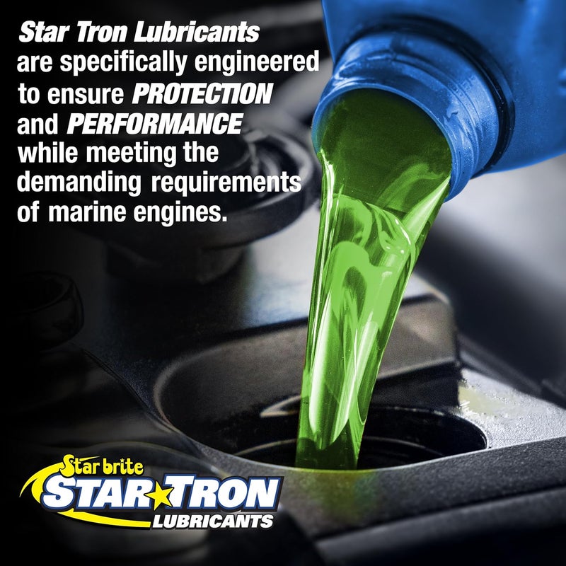 Star Brite زيت محرك ستار برايت ستار ترون بريميوم 2Cycle تركيبة صناعية TCW3 مثالي لجميع محركات القوارب الخارجية والمركبات المائية عالية الأداء 32 أونصة ربع 019232 - Image 4