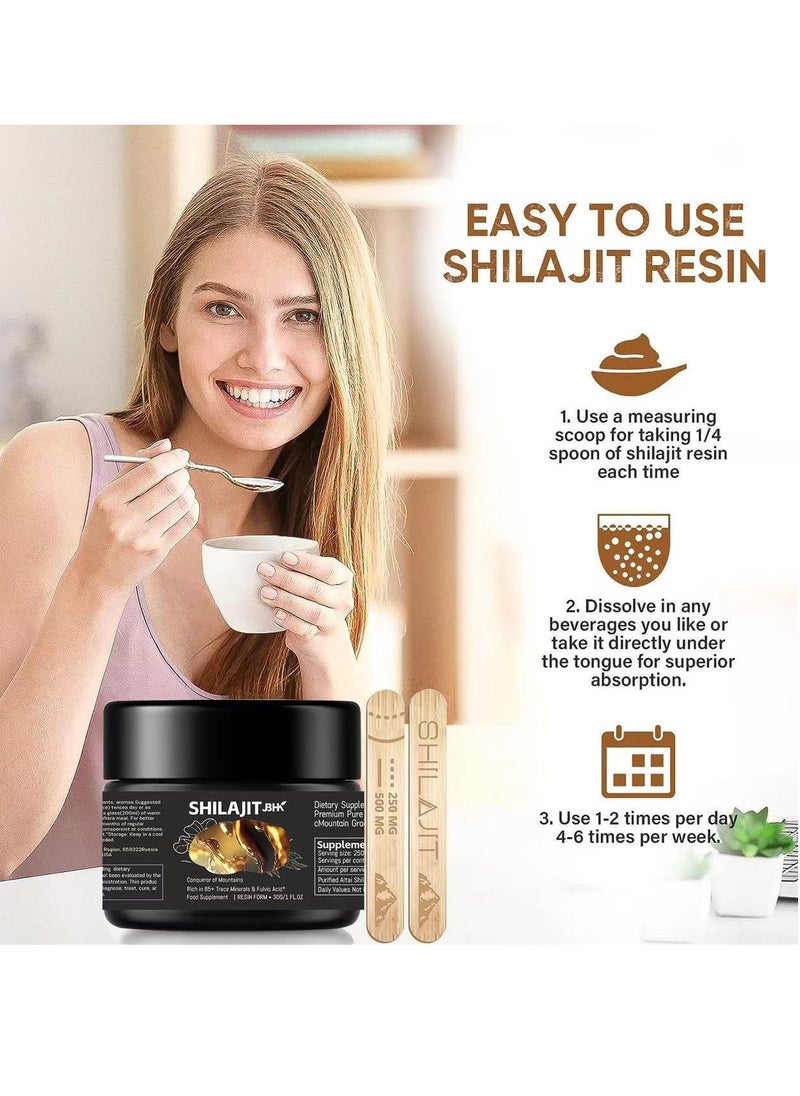 SHILA Himalayan Shilajit/Shilajeet Resin/100% high purity shilajit- 30g/50g  - Image 3