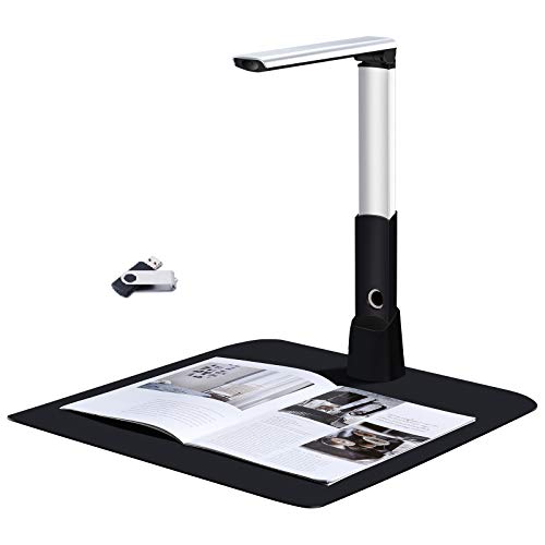 Bitpro LGM Document Cameras Scanner,10MP CMOS,Visual Presenter Max A3 Size,OCR Technology,W/LED Light and Micphone,Easy-to-Use Tools for 100P Book Scanner PDF, Portable for Teacher,Classroom and Conference - Image 1