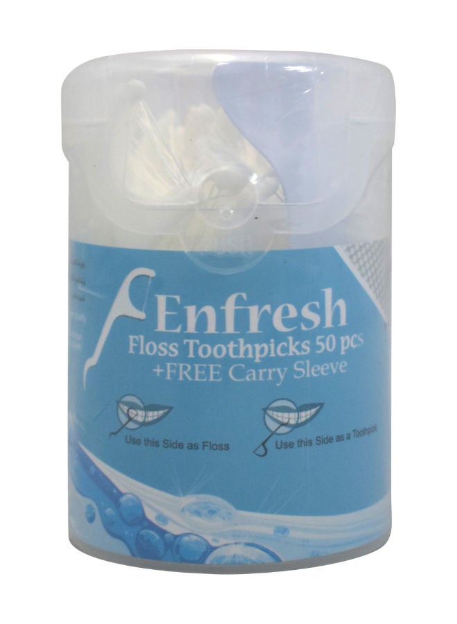 Enfresh Dental Floss Toothpicks 50 pcs 