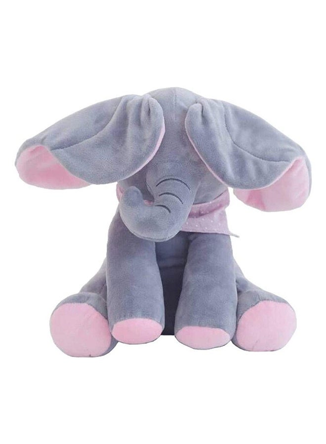 Halamodo Authentic Cute And Beautiful Elephant Shaped Durable Stuffed Plush Toy 30cm - Image 3